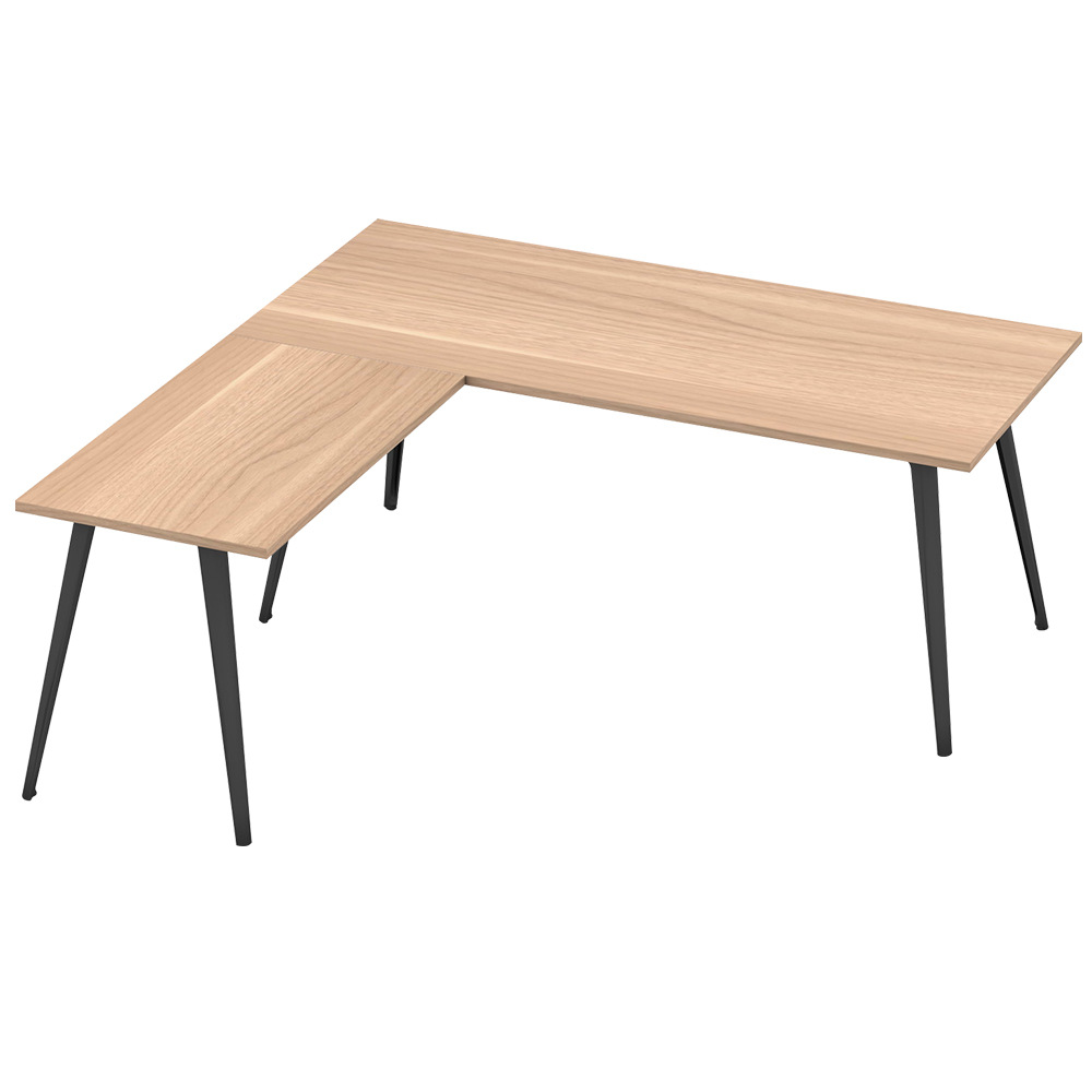 Muebles de oficina escritorio de jefe simple escritorio de presidente moderno escritorio de oficina gran escritorio de gerente escritorio de esquina en forma de L escritorio de computadora image 6