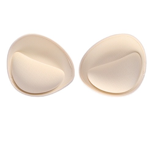 Latex enlarged breast pad extra thick seamless underwear women's sports vest mold cup split conjoined universal chest pad