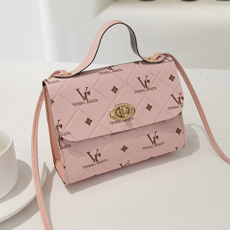 Moda impresa pequeña bolsa cuadrada 2023 nuevo bolso de las mujeres Bolsa de Comercio Exterior bolso de hombro crossbody de las mujeres