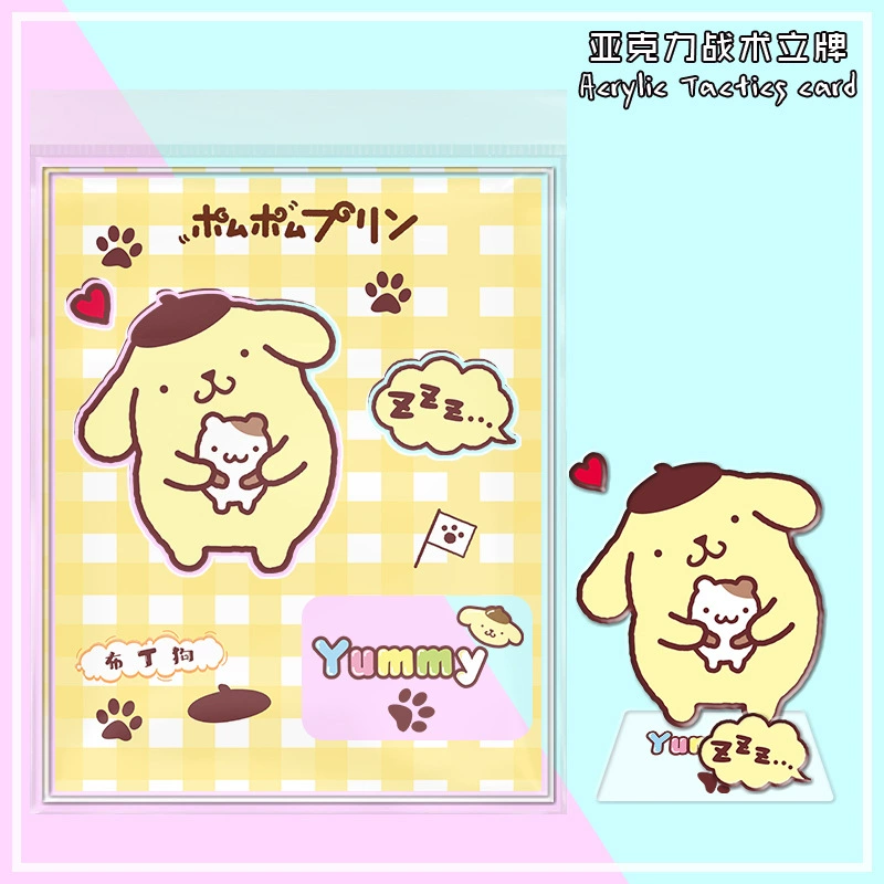 Набор акриловых подставочных карточек, микс аниме и Sanrio, 113×142 мм (3 мм)