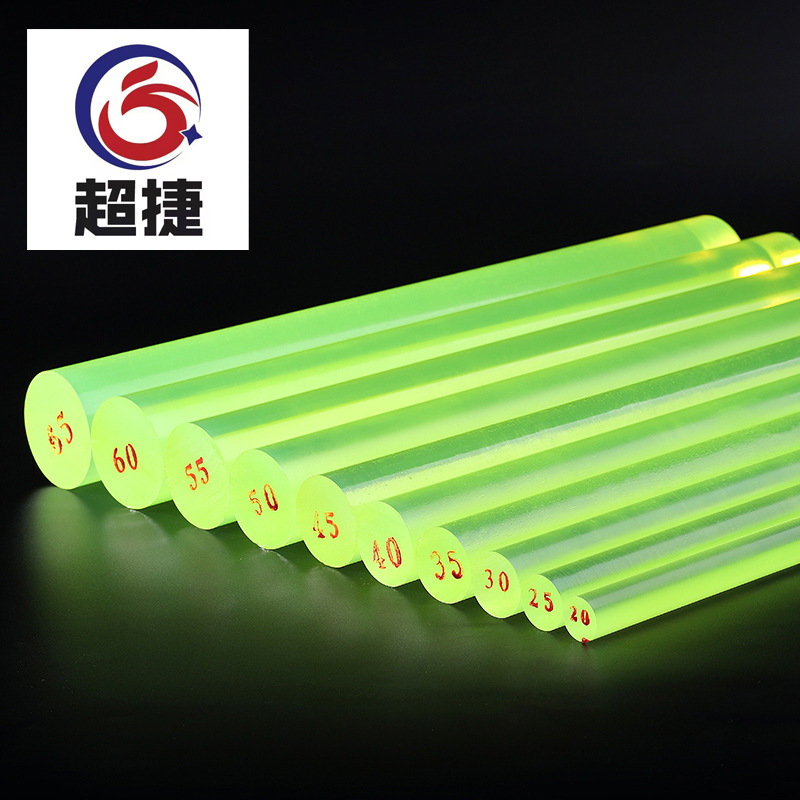 Manufacturer polyurethane pu rod high wear resistance high elasticity high temperature resistant in stock high strength glue solid bar