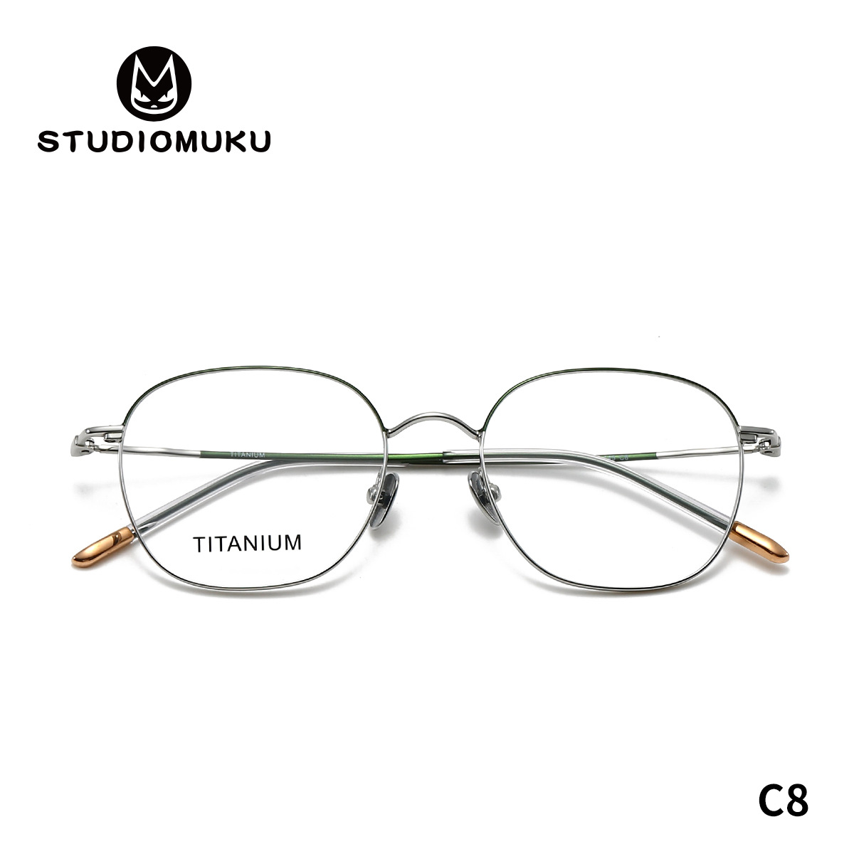Gafas de madera de STUDIOMUKU, monturas de gafas de estilo clásico, conservando monturas de gafas que son buenas para hacer fortuna