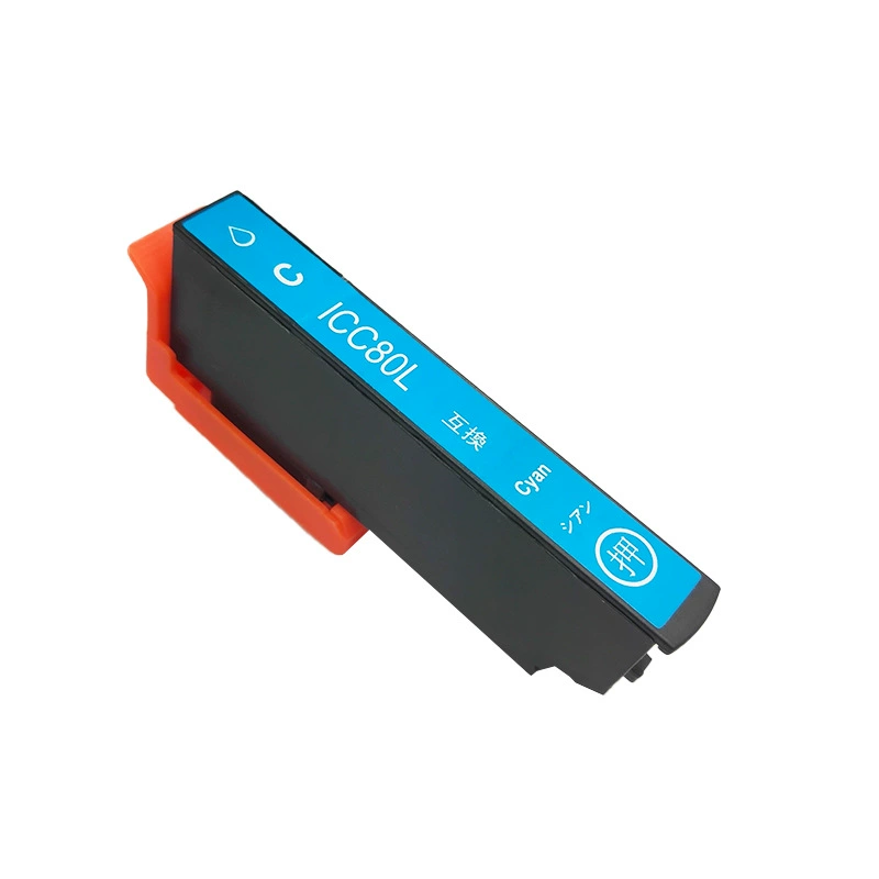 Подходит для принтера EPSON ICBK80 IC80L IC6CL80 EP-808AW EP-707A картриджей