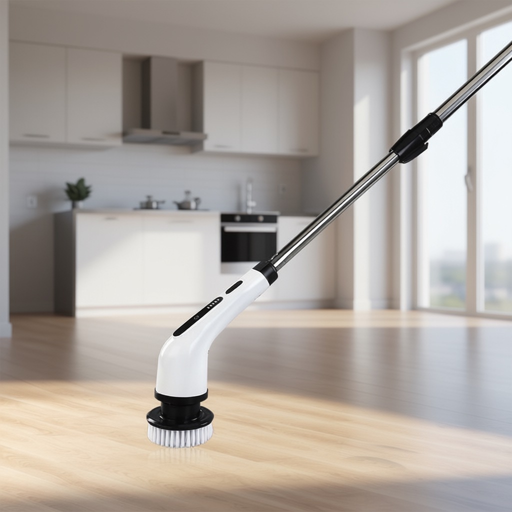 Limpieza eléctrica multifuncional transfronteriza, cepillo de cocina, baño de automóviles, limpieza doméstica, carga inalámbrica, portátil de doble uso image 3