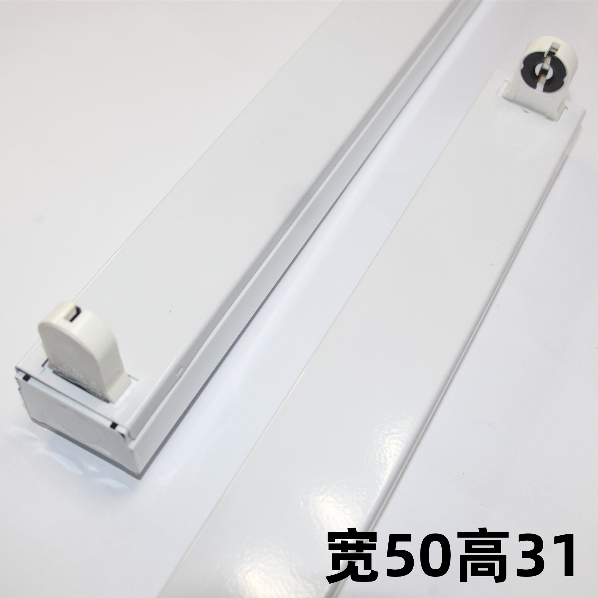 gran potencia t8led tubo de lámpara de vidrio 0.6m 18w 0.9m 36w 1.2m 50w 75w ahorro de energía lámpara fluorescente de barra larga