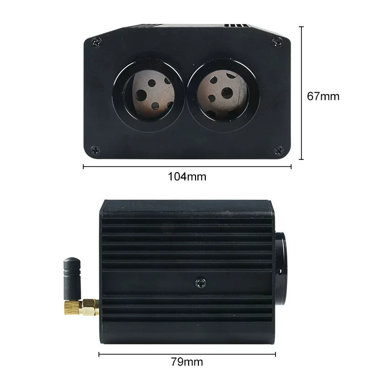 Two-color flashing LED light source, starry sky for hotel