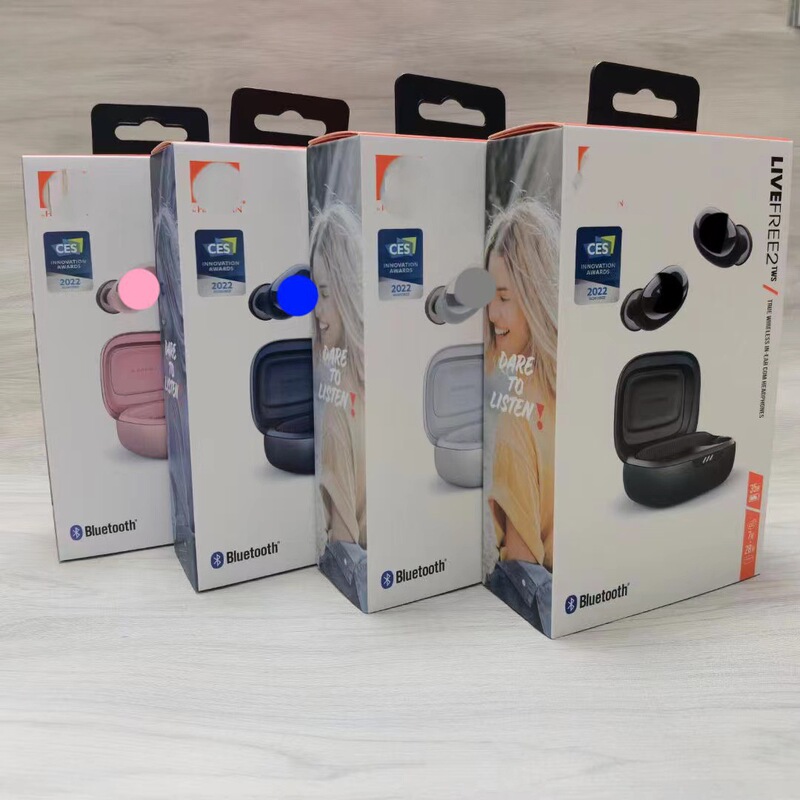 Cross-border new LIVE FREE2 true wireless Bluetooth headset squelch bean TWS5.0 stereo dual sports headset