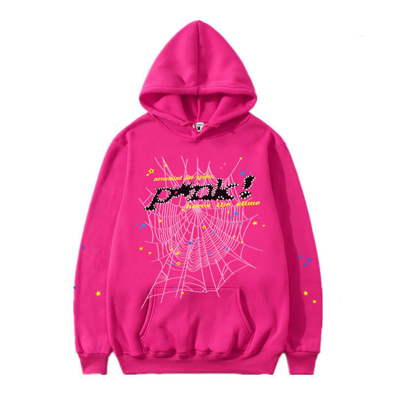Cross-Border European and American Hip-Hop Letter 555 Unisex Couple's Spring and Autumn Sweatshirt Men's Hoodie Trendy Men's Jacket European Size