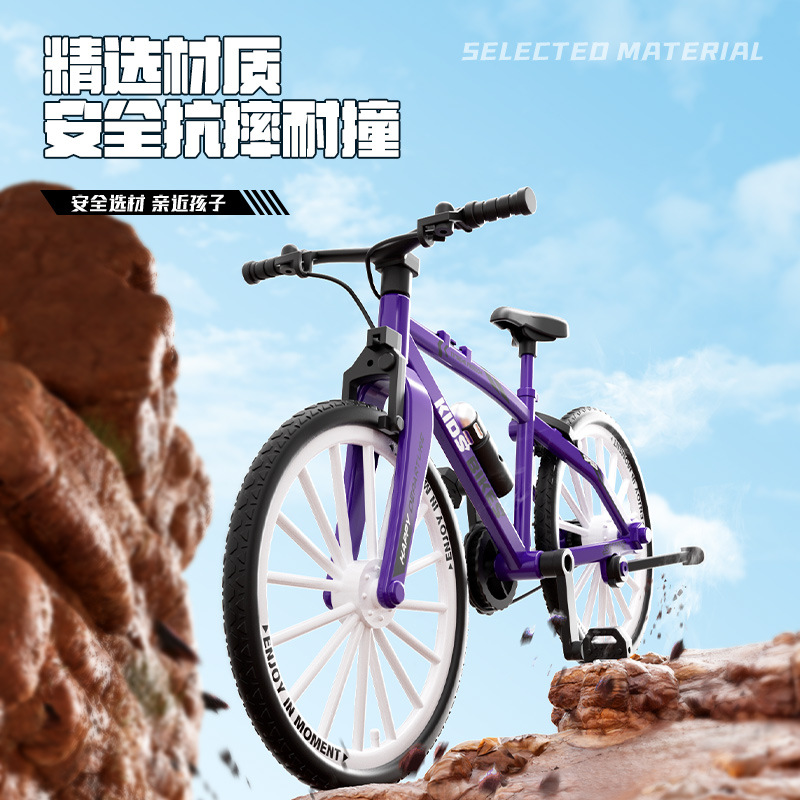 Modelo de bicicleta de simulación transfronteriza decoración creativa decoración de escritorio accesorios accesorios juguetes para niños