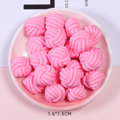 廠家彩色線團麵團樹脂飾品配件 diy奶油膠滴膠手機殼裝飾貼片