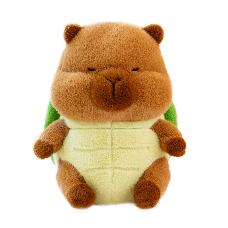 Caricatura tortuga abeja transformada en juguete de peluche caricatura capibara muñecas niños dormir almohada