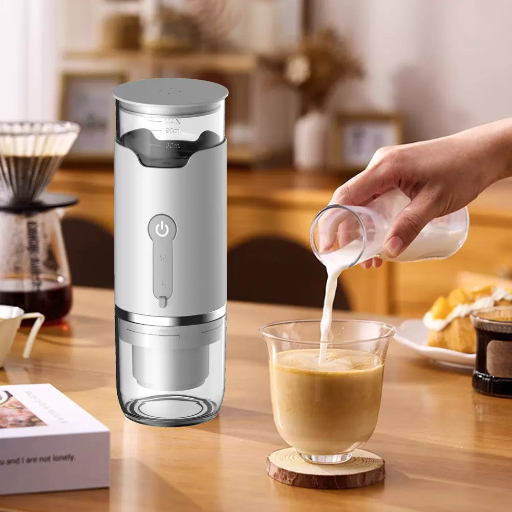 便携意式胶囊咖啡机户外家用养生机家用自动手持泵压式咖啡机