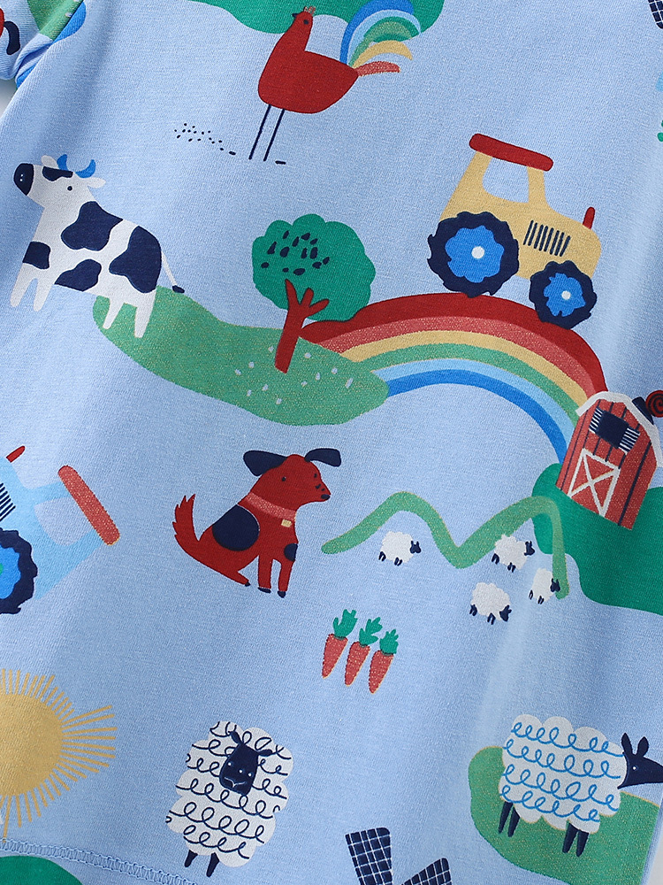 Transfronterizo malwee niño camiseta de verano nuevo estilo europeo y americano niño de cuello redondo de manga corta guapo vestido de niños