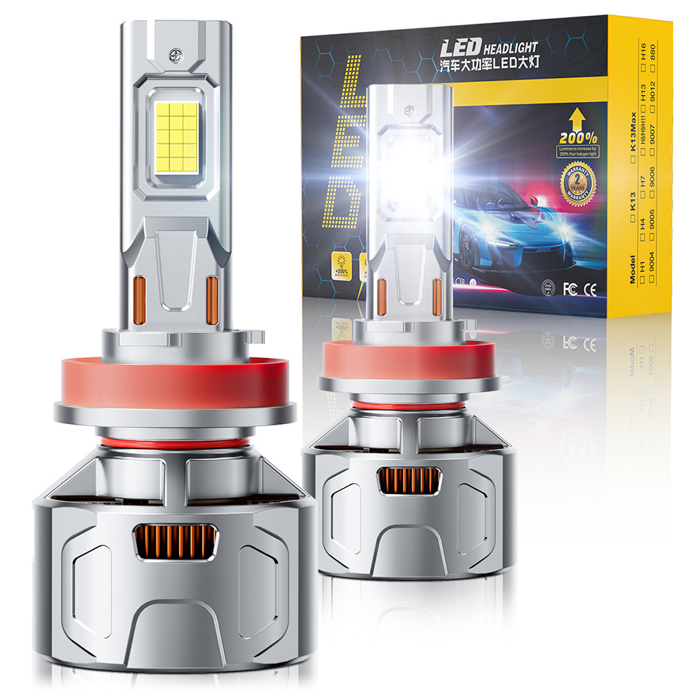 Nuevo automóvil led faro 260W lente de alta potencia super brillante conversión de luz alta y baja bombilla láser