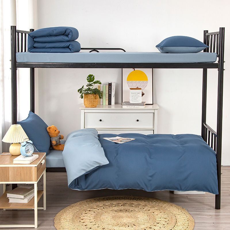 Sopa de cama, conjunto completo de seis piezas, un conjunto completo de ropa de cama, dormitorio de estudiantes individuales, conjunto de ropa de cama de ocho piezas