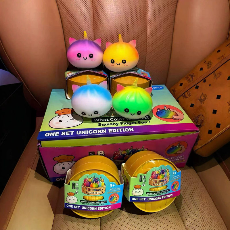 Colorful Smiley Face Simulation Steamer Basket Big Bun Squishy Toy Cute Slow Rebound Food Toy Unicorn Bun Stretchy Toy Colorful Smiley Face Simulation Steamer Basket Big Bun Squishy Toy Cute Slow Rebound Food Toy Unicorn Bun Stretchy Toy