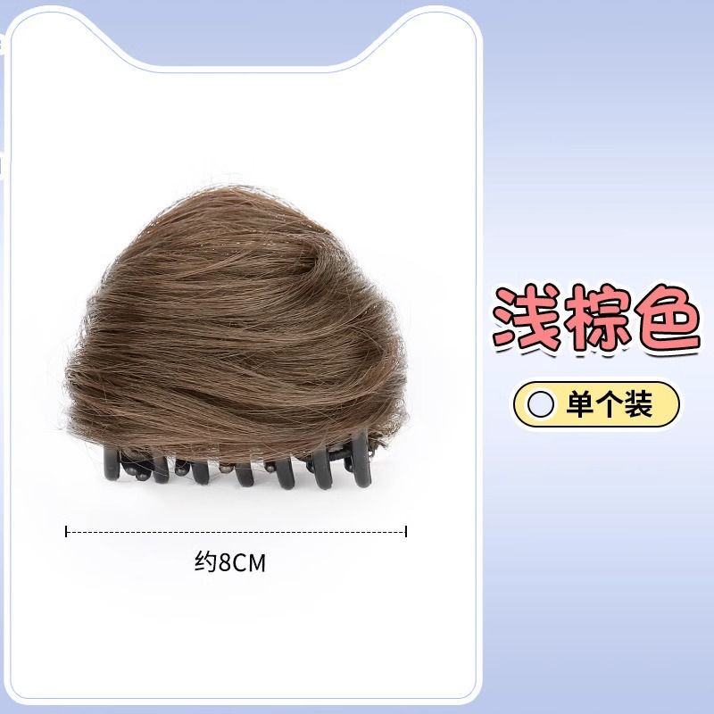 Orejas de gato doble cabeza de bola clip peluca horquilla bolsa de pelo accesorios para el cabello mullido gato chica caliente vestir accesorios de cabeza