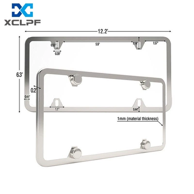 License plate holder/license plate holder American Metal License Plate Frame