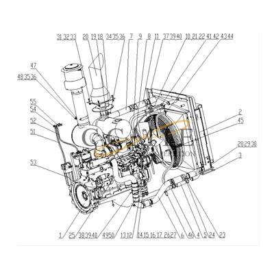 Grader accessories Xugong Sany Ötürücü vallar