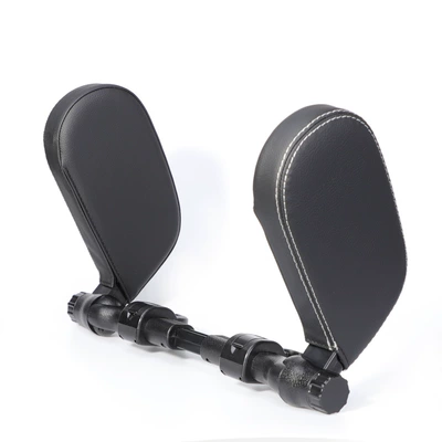 Headrest Pillow Kidsren's Sleep Creative Installation - 30pvc-athens-black-silver-line-small