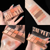 Eye shadow, matte nude eyeshadow palette, 10 colors, new collection, internet celebrity