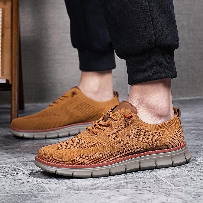 Popular Best-selling Fly-knit Casual Shoes For Men, Lightweight And Breathable Men's Shoes, Summer_vogvips.com