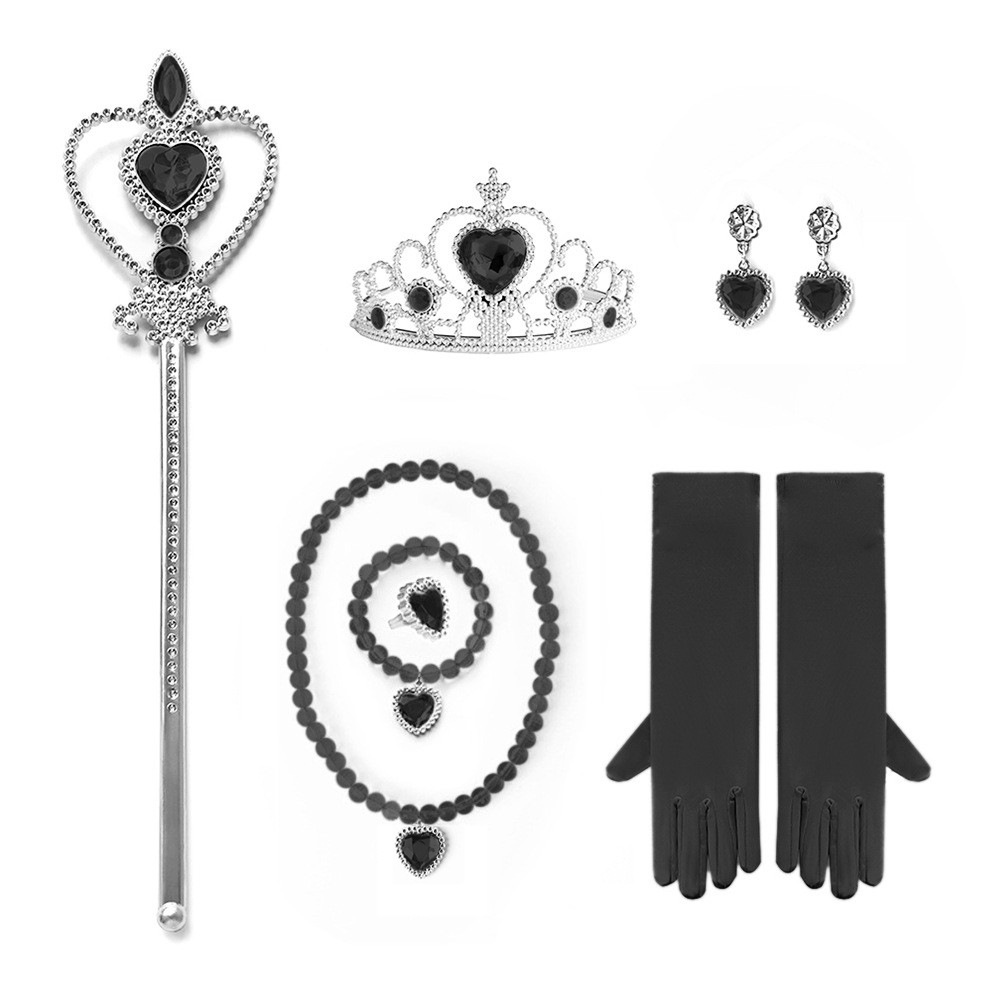 Черное ювелирное украшение, комплект