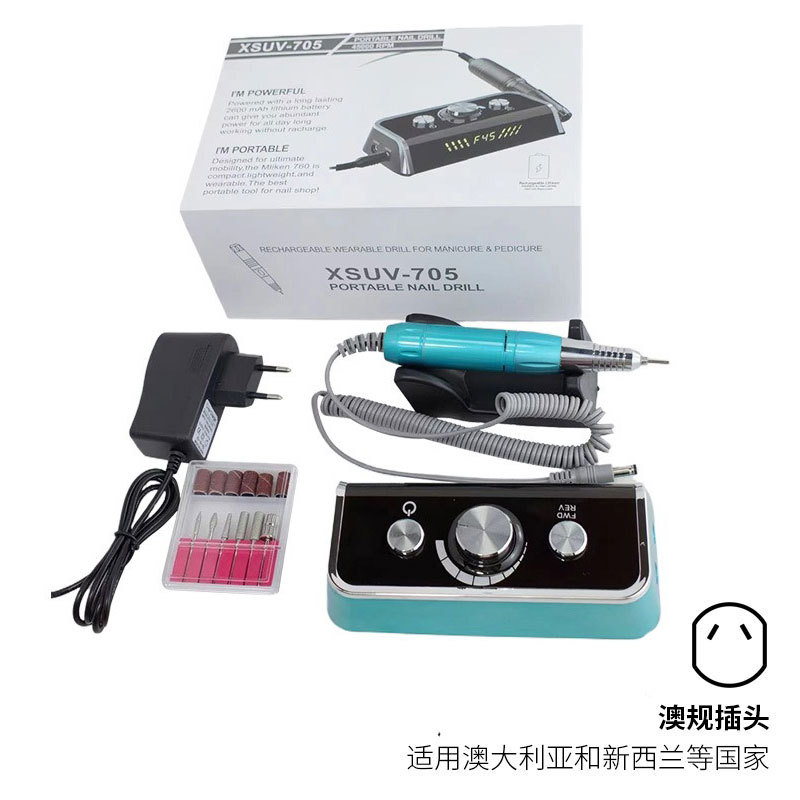 Nuevo amolador de uñas de escritorio amolador de almacenamiento de pantalla 45000RPM amolador de uñas profesional de descarga transfronterizo