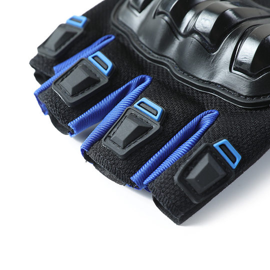 Cycling Gloves Summer Half-Finger Gloves Sports Cycling Men's Motorcycle Wear-resistant Non-slip Protective Shell Anti-drop Motorcycle Gloves