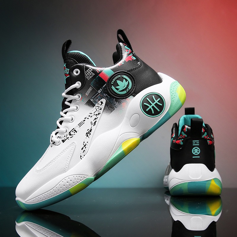 Baloncesto Zapatos de hombre primavera y verano nuevos zapatos deportivos de moda para hombres zapatos de fondo grueso para estudiantes deportivos zapatos casuales para jóvenes