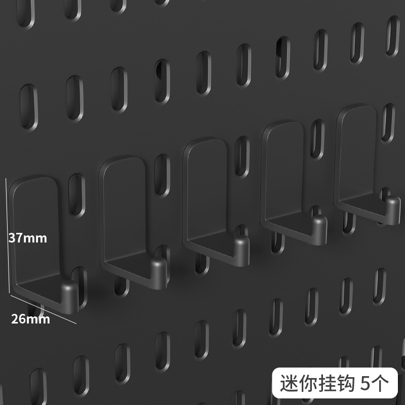 Agujero libre del hogar agujero de almacenamiento de la placa rack dormitorio de almacenamiento de rack agujero de la cocina de gancho agujero placa accesorios al por mayor