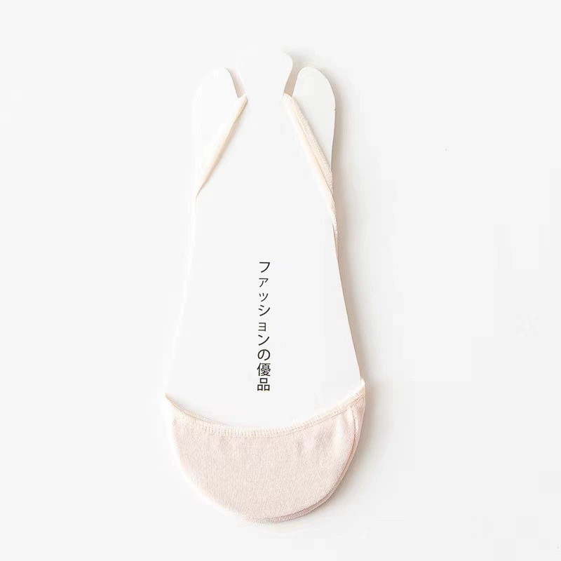 High-heeled shoes, socks, suspenders, boat socks, women's shallow mouth invisible non-falling heel half-palm summer thin forefoot half-cut cotton socks
