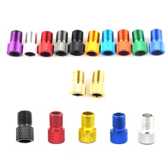 Bicycle aluminum alloy French to American adapter, French to American adapter, French copper adapter, ten colors