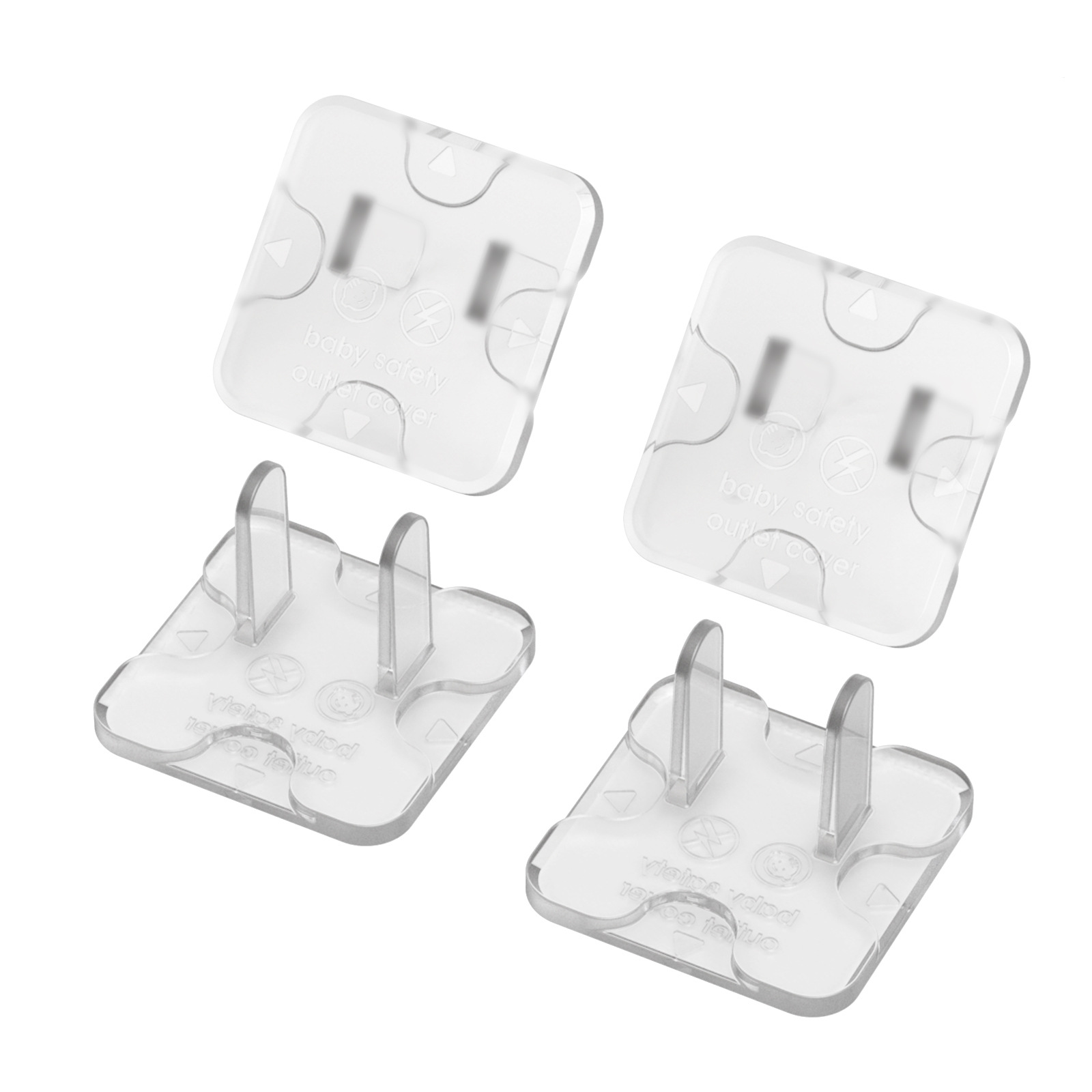 Tapa Protectora de Enchufe Tipo Americano Antidescarga Eléctrica para Enchufes de Corriente