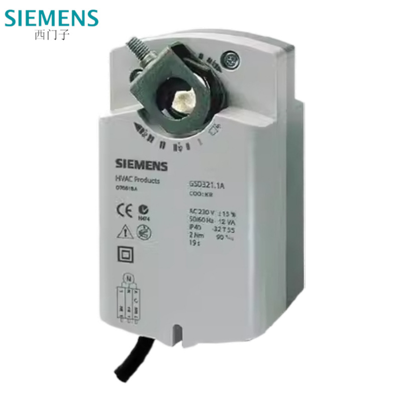 SIEMENS西门子GSD131.1电动GQD121风阀执行器GXD321.1弹簧复位2NM