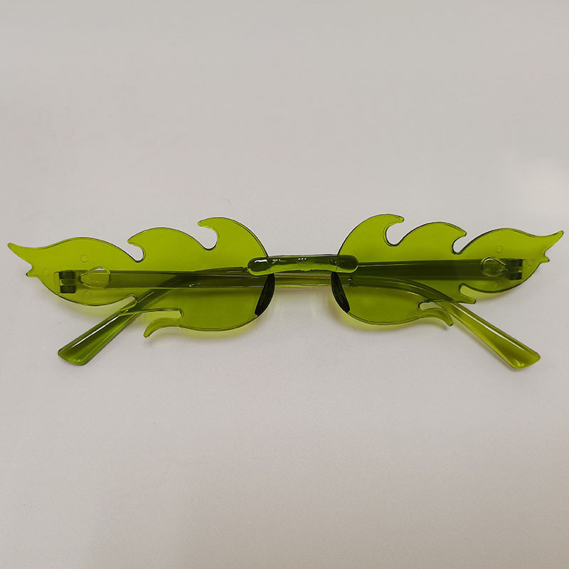Gafas de sol llama color caramelo para baile y espectáculos