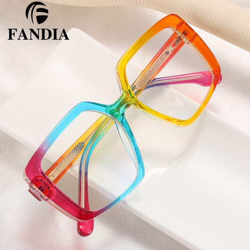 82092 nuevo CP insertar anti-azul gafas de luz gafas ópticas estilo europeo y americano marco grande marco gafas marco puede ser equipado con gafas de miopía