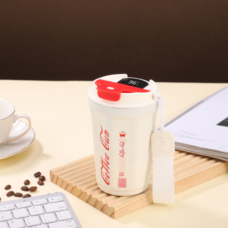 クロスボーダーネットセレブ八角形ダイヤモンドコーヒーサーマルカップ304ステンレス鋼コーヒーサーマルカップ高価値プリントウォーターカップ|undefined