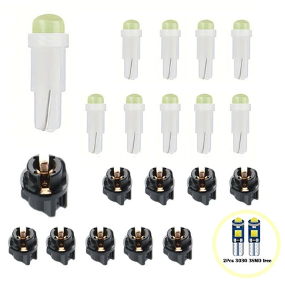 with Lamp Holder T5Cob Diffused | Panel (Dashboard) işıqlandırması - ice-blue-10-lights-10-lamp-holders