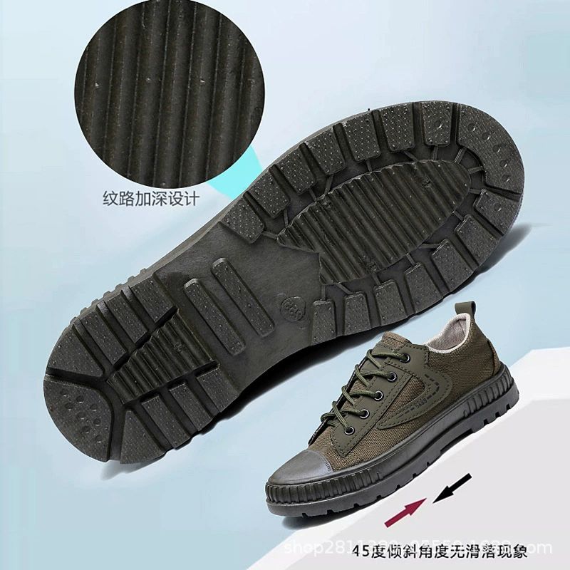 Строго отобраны [Bird Labor Shoes] Новые Jiefang Shoes Тренировочные обувь, резиновая обувь, строительные ботинки, односоставная дистрибуция и дистрибуция для внешней торговли