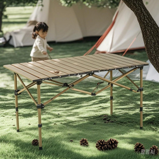 Explorer Outdoor Folding Table Camping Picnic Car Storage Portable Lightweight Family Lazy Table and Chair Package