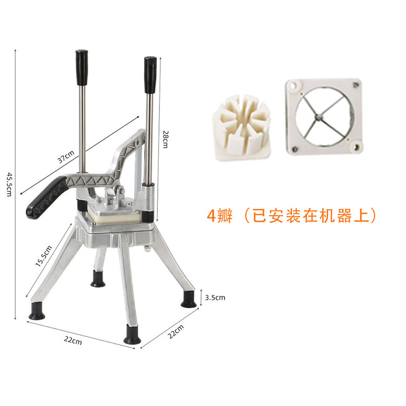 商用多功能切条机家用厨房手动切条器立式切丁机便携薯条机器|undefined