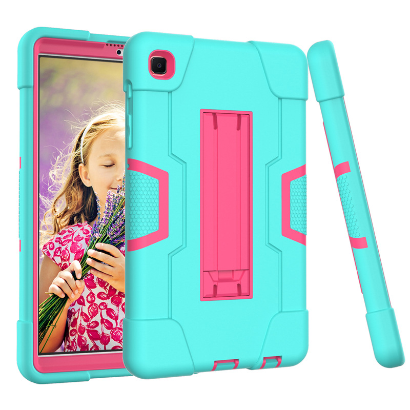 Suitable for Samsung A7lite8.7 flat panel protective cover color T220/T225 children's anti-fall robot protective case