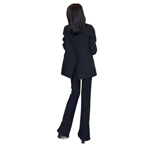 New black street small casual suit spring and autumn design small suit jacket for women 2024 high-end niche