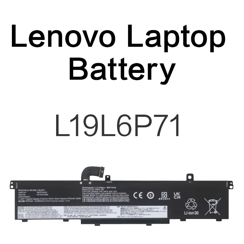 L19L6P71 Is Compatible with Lenovo Notebook Battery for ThinkPad P15 Gen1/2/P17 Gen1 L19L6P71 Is Compatible with Lenovo Notebook Battery for ThinkPad P15 Gen1/2/P17 Gen1