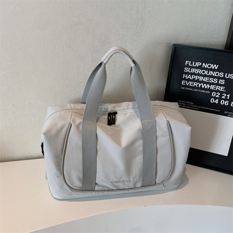 Bolsa de fitness transfronteriza nueva con separación de ropa húmeda y seca, bolsa de viaje de gran capacidad, bolsa de almacenamiento de equipaje para cortas distancias, bolso de hombro portátil