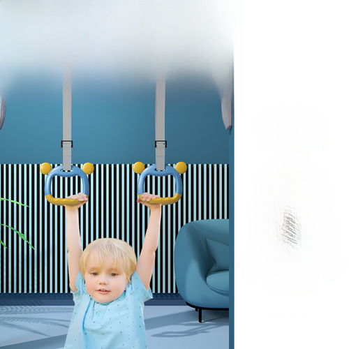 New Door Single Bar Children's Rings for Kids Students Home Indoor Taller Stretching Exercise Gym Rings