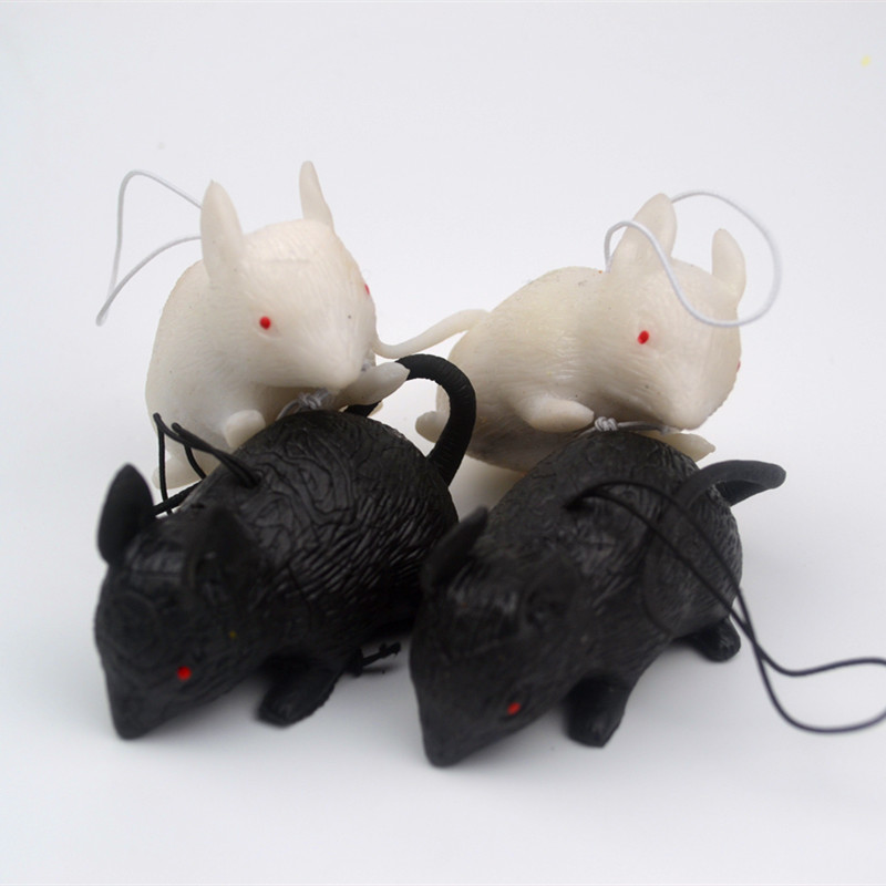 큰 미키 마우스 단단한 (꼬리 없이 긴 7CM)