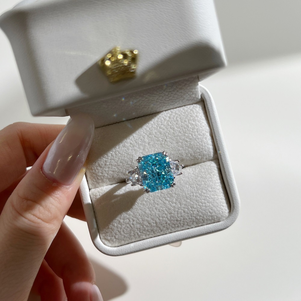 4g Weight Zircon Inlay Material Rings Classification 1 Piece Quantity Holiday, Daily Occasion 925 Sterling Silver Material Geometric Pattern Women's Gender Plating Design Elegant, Glam Style 925 Sterling Silver Zircon Geometric Rings 925 Sterling Silver Rings 9