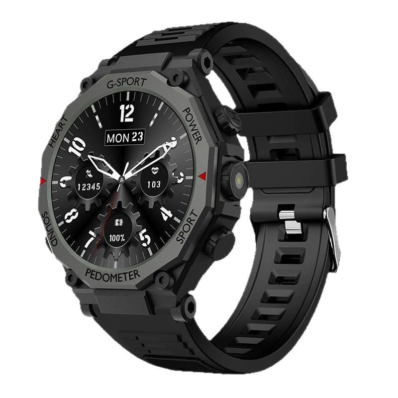 Браслет Pro, манёвренный фонарик, Bluetooth, отслеживает пульс, контролирует уровень кислорода